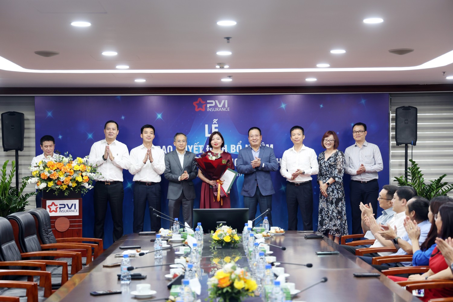 Photos: Appointment of 3 senior personnel at PVI Insurance Corporation