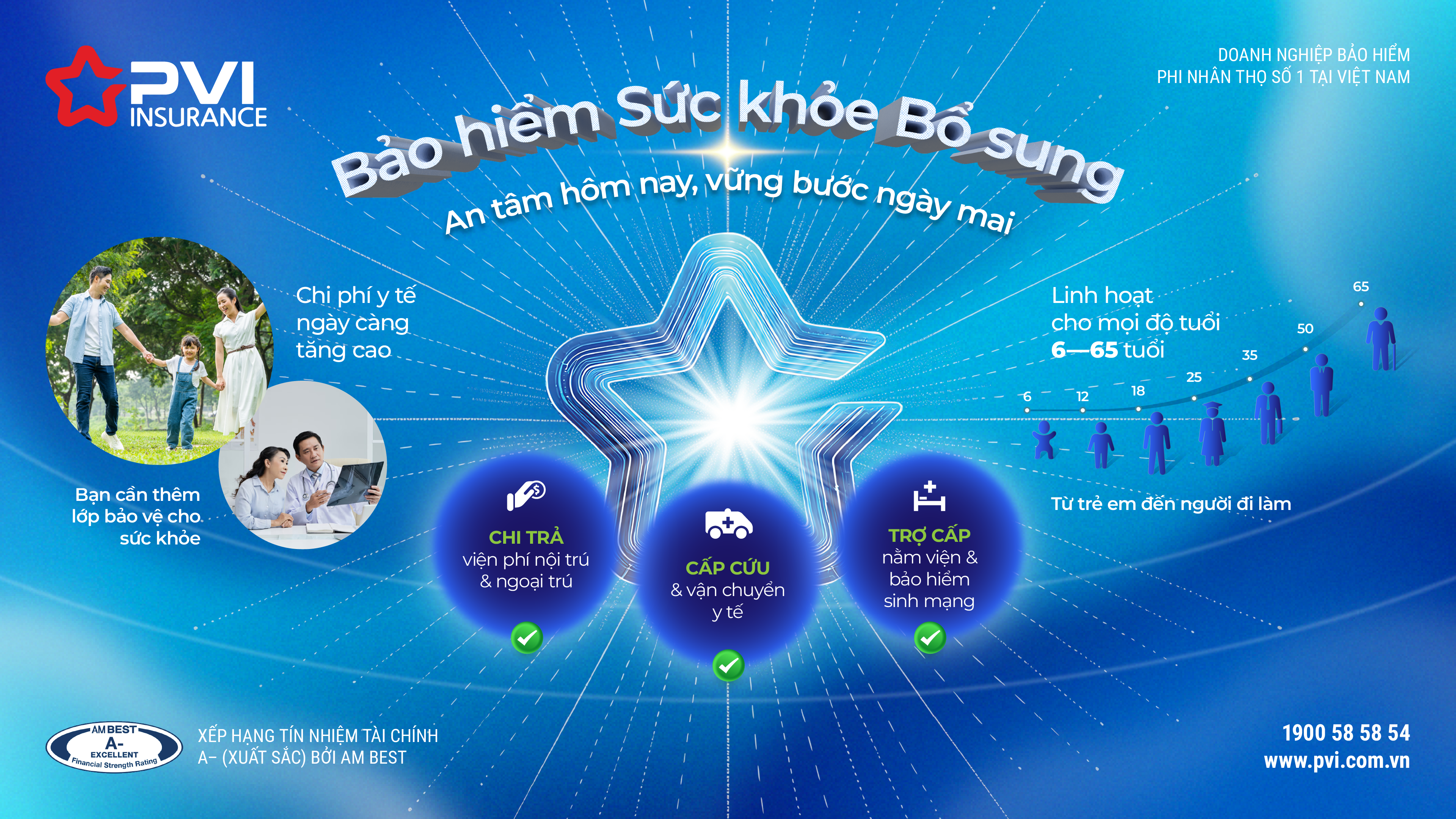 Bảo hiểm PVI ra mắt sản phẩm “Bảo hiểm Sức khỏe Bổ sung” – An tâm hôm nay, vững bước ngày mai