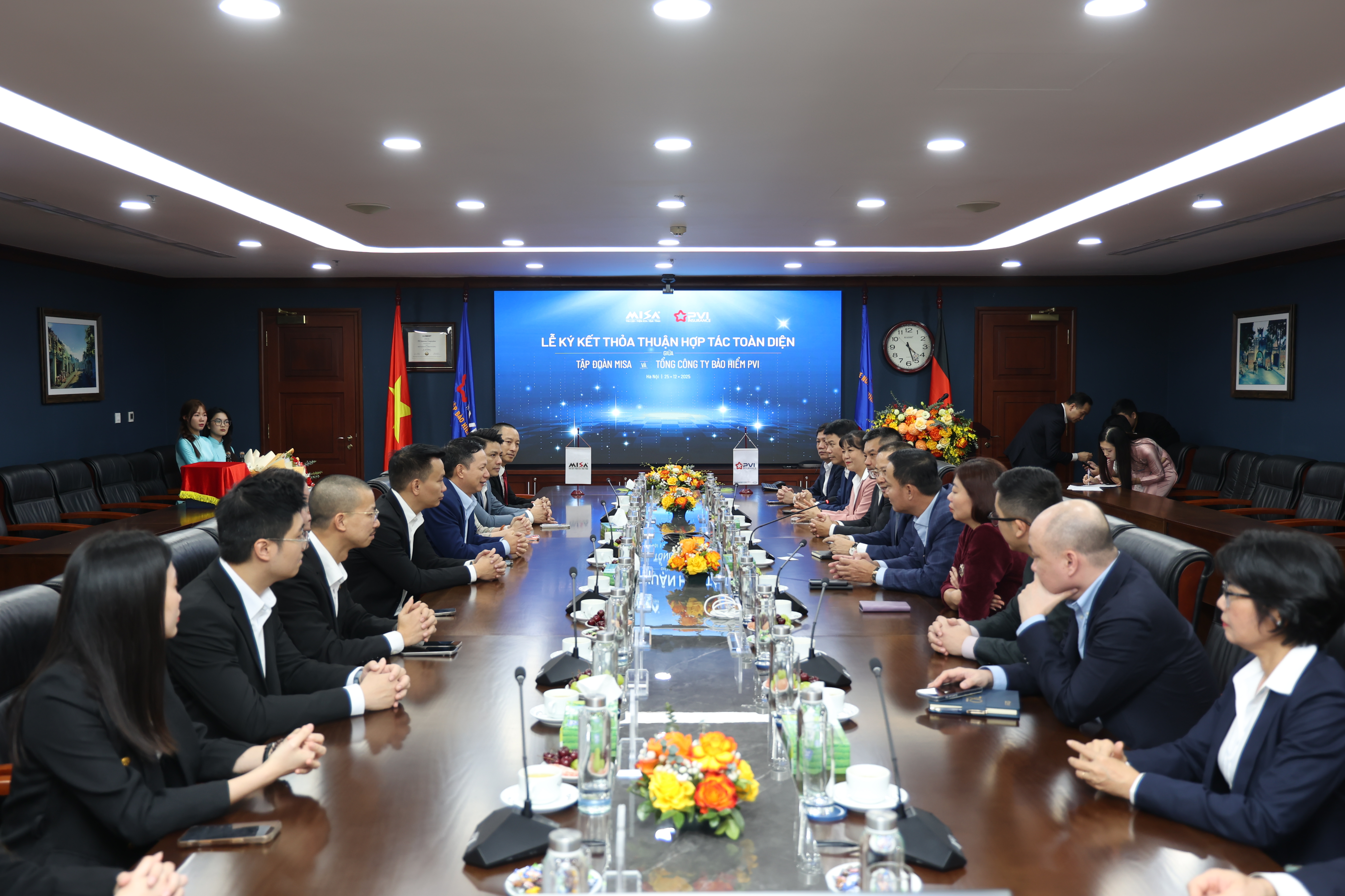 Tập đoàn MISA và Bảo hiểm PVI chính thức ký kết thỏa thuận hợp tác chiến lược