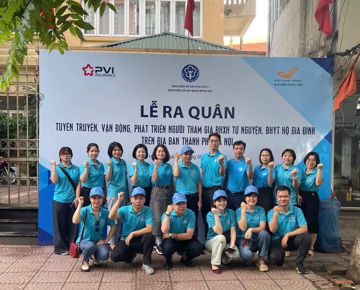 Thu hộ BHXH ghi nhận kết quả tích cực, nhiều đơn vị Bảo hiểm PVI hoàn thành sớm chỉ tiêu 