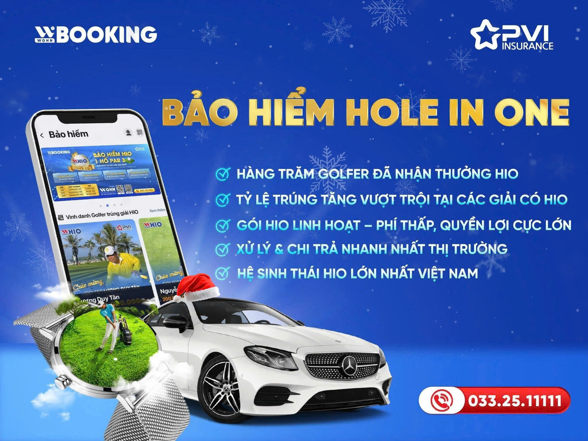 HOLE IN ONE – NHẬN TIỀN NGAY, KHÔNG LO THỦ TỤC