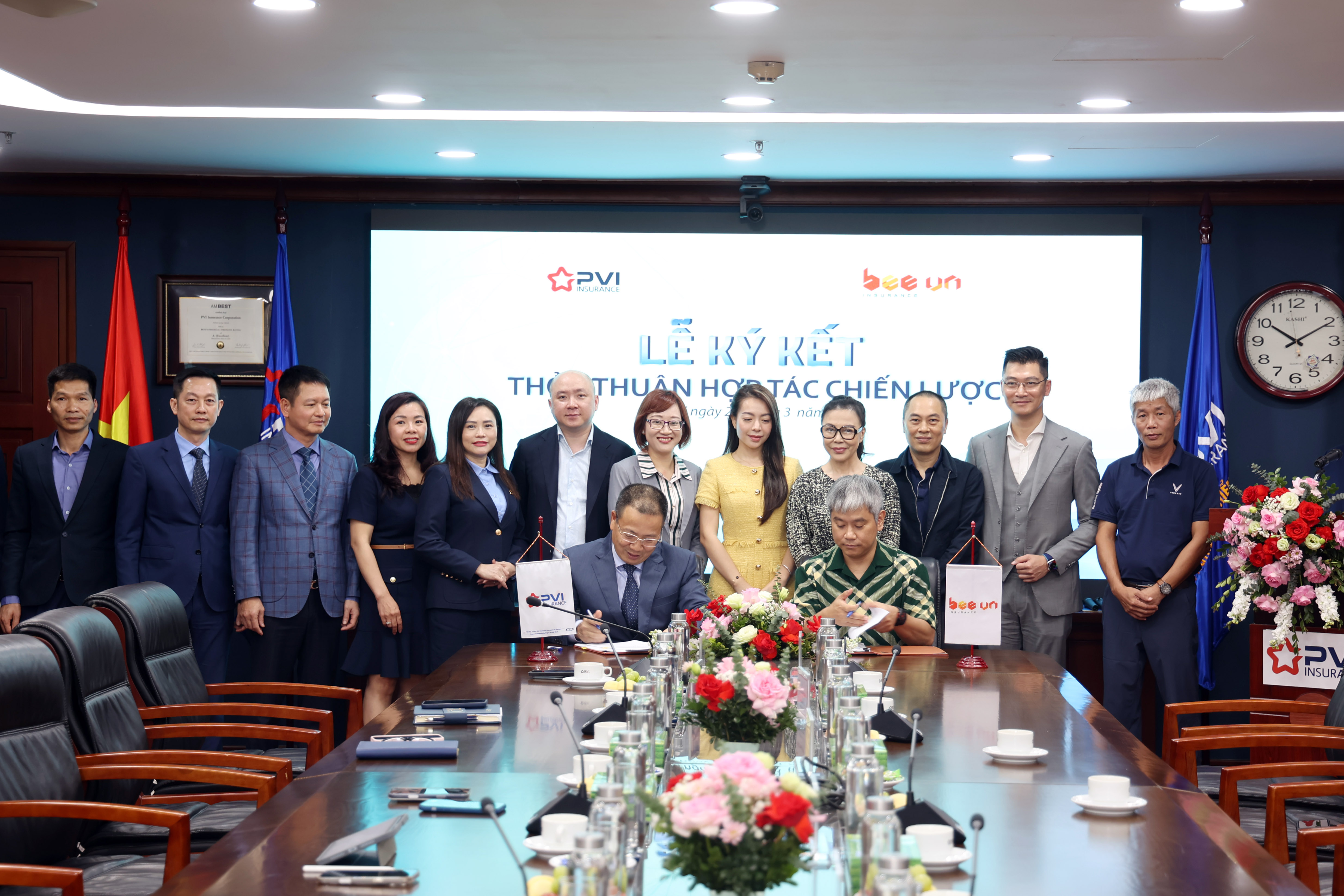Bảo hiểm PVI và Bee VN ký kết thỏa thuận hợp tác toàn diện