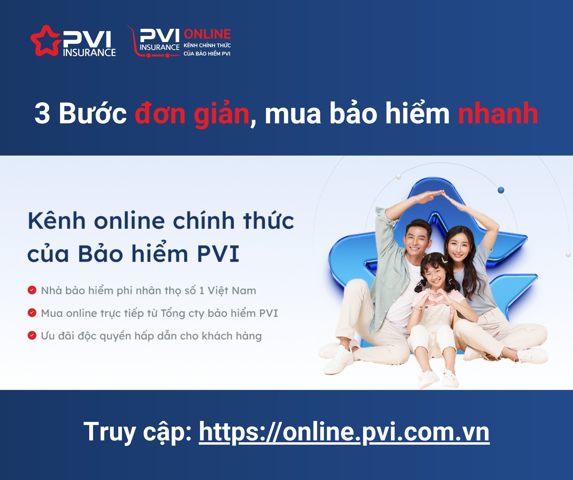 Ra mắt kênh mua online chính thức của Bảo hiểm PVI