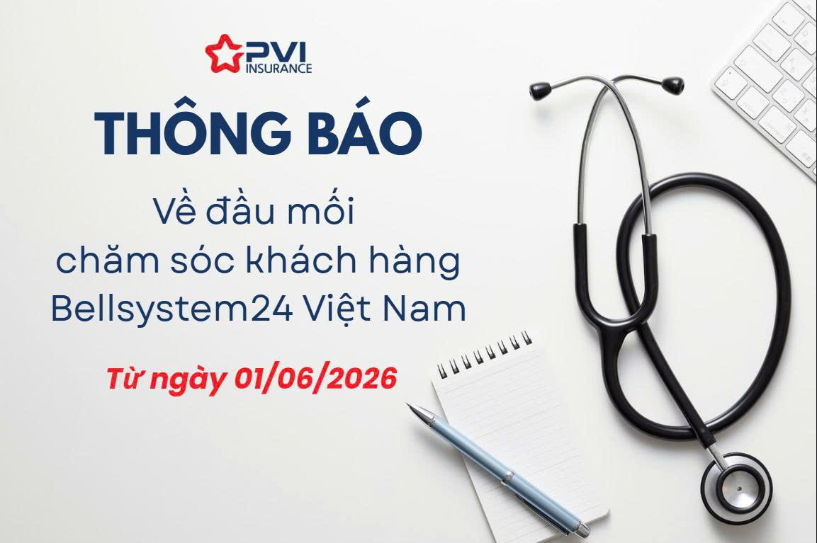 Thông báo về Trung tâm Chăm sóc khách hàng toàn quốc của Bellsystem24 Việt Nam