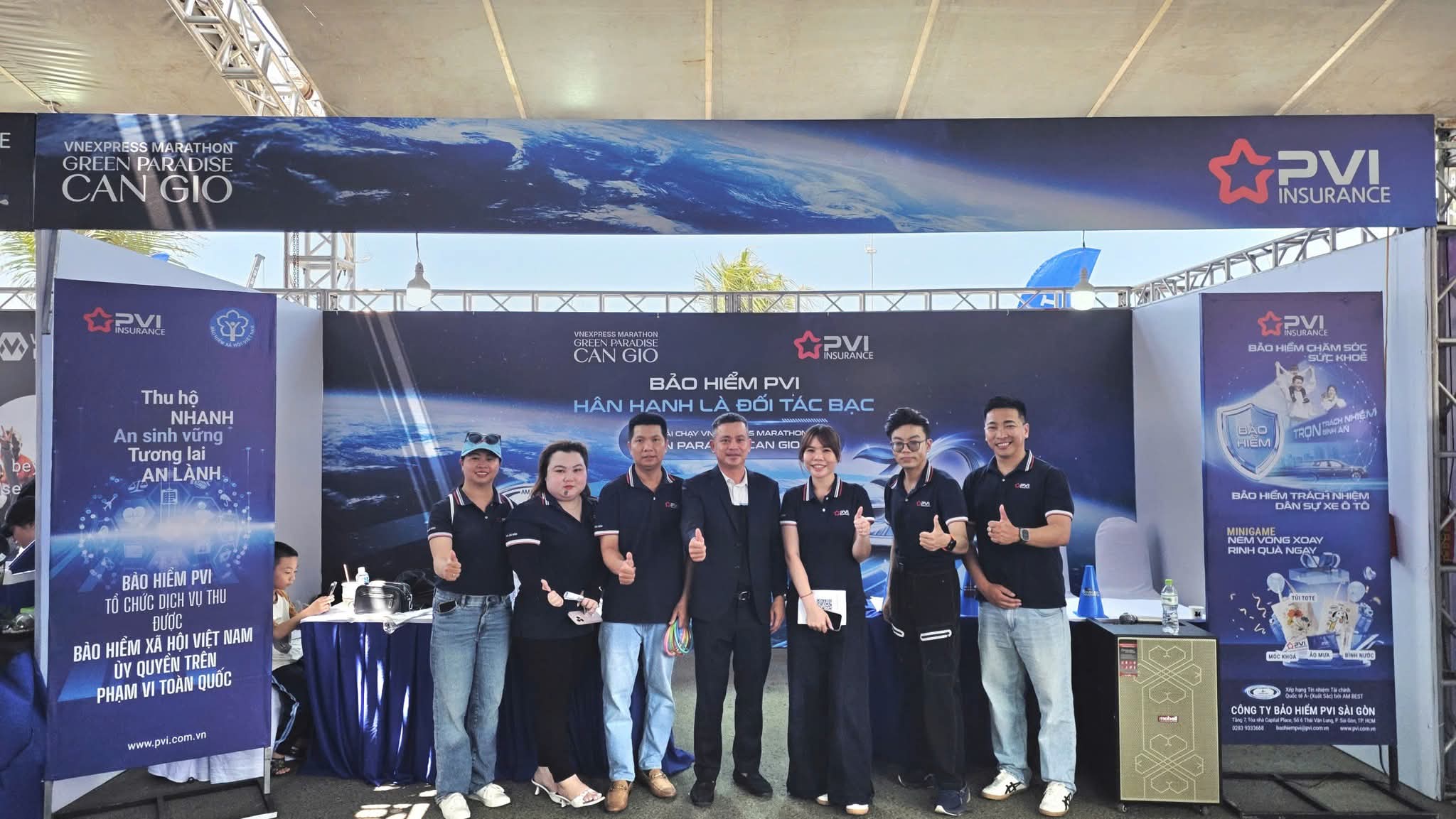 Bảo hiểm PVI đồng hành cùng VnExpress Marathon Green Paradise Cần Giờ 2026