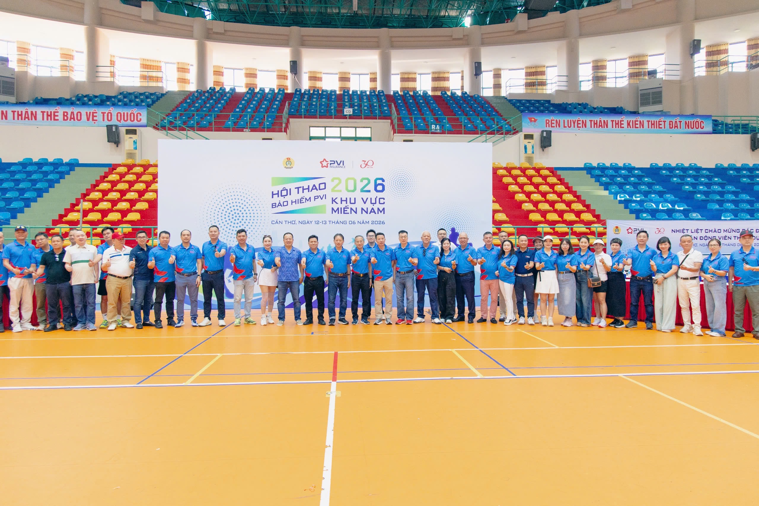 Chùm ảnh: Hội thao Bảo hiểm PVI khu vực phía Nam năm 2026