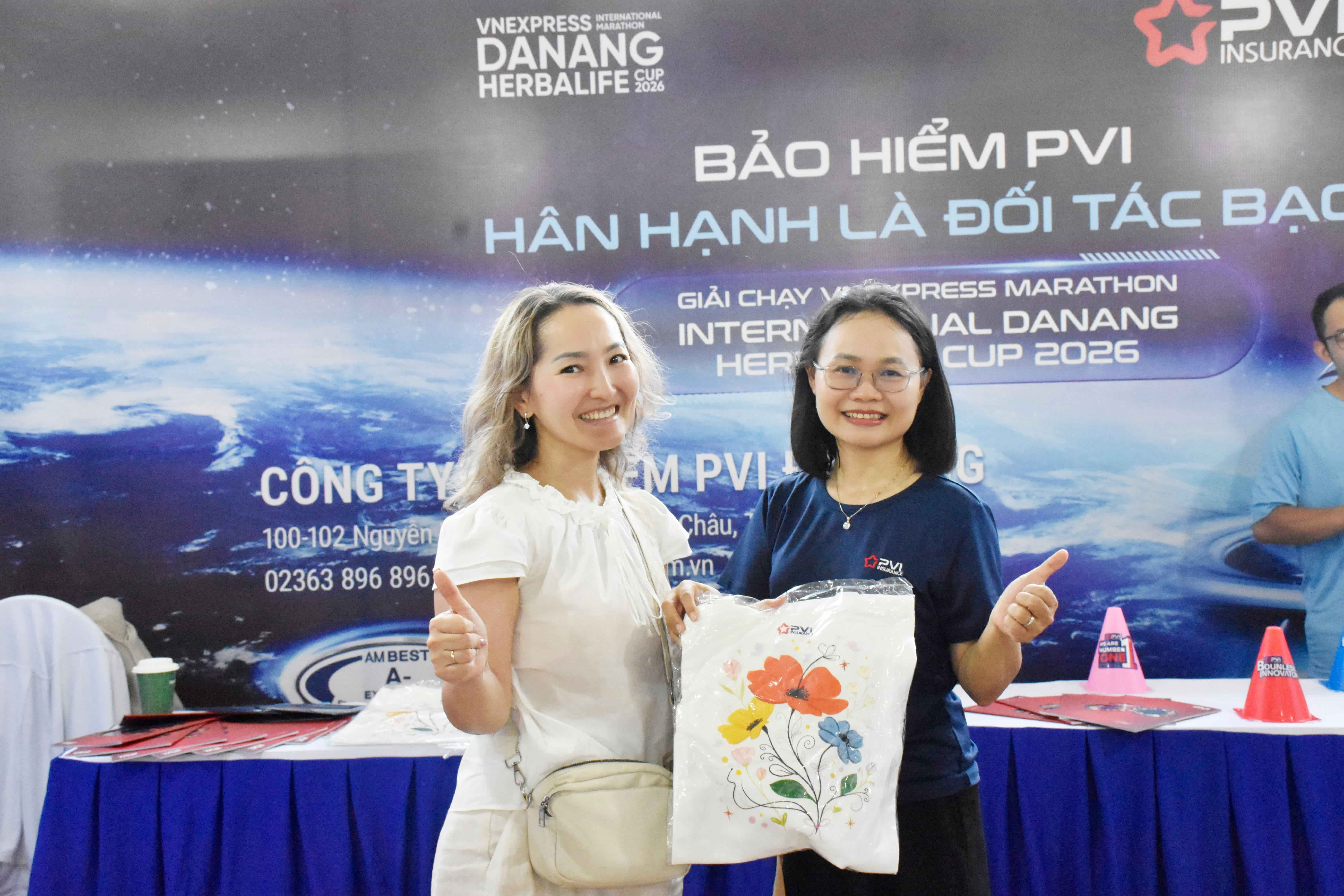 Photos: PVI Da Nang Leaves Its Mark at the VnExpress Da Nang International Marathon Herbalife Cup 2026