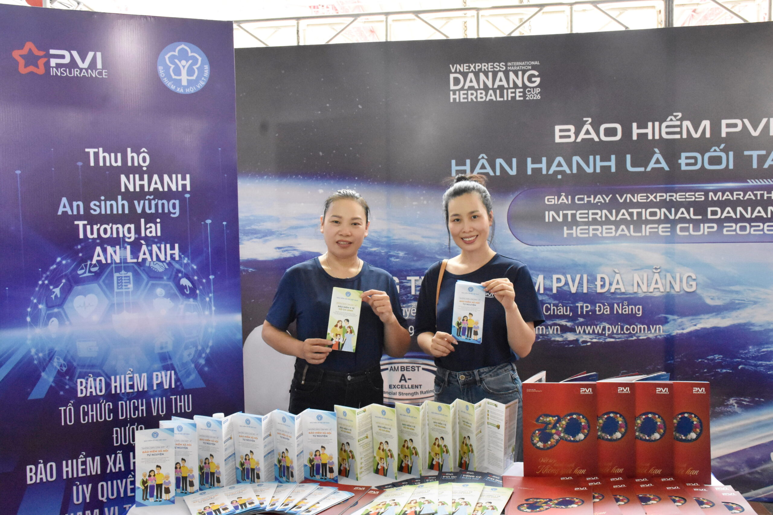 Mỗi bước chạy – Một kết nối: Bảo hiểm PVI Đà Nẵng tạo dấu ấn tại VnExpress Da Nang International Marathon Herbalife Cup 2026
