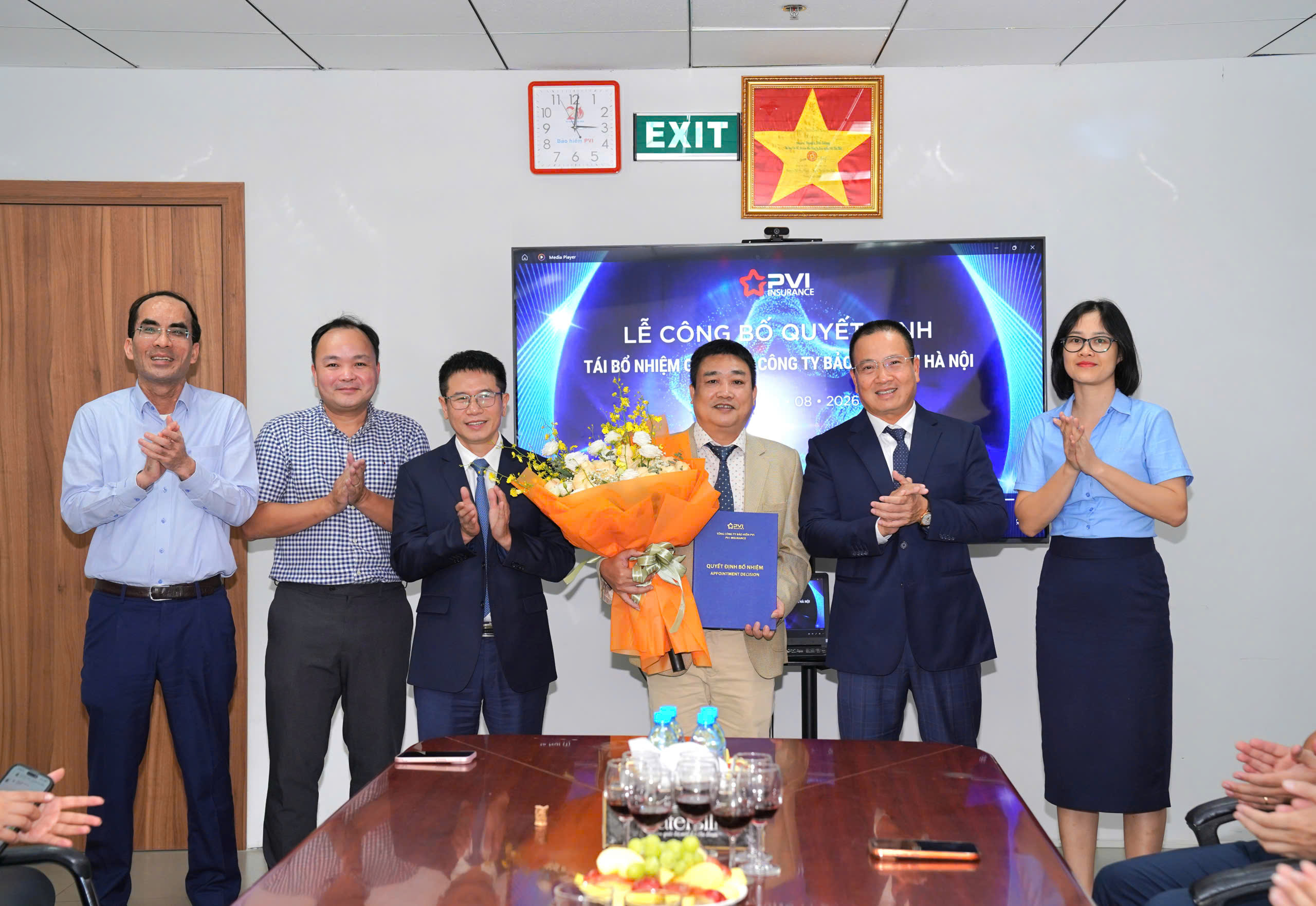 Bảo hiểm PVI tái bổ nhiệm Giám đốc Công ty Bảo hiểm PVI Hà Nội