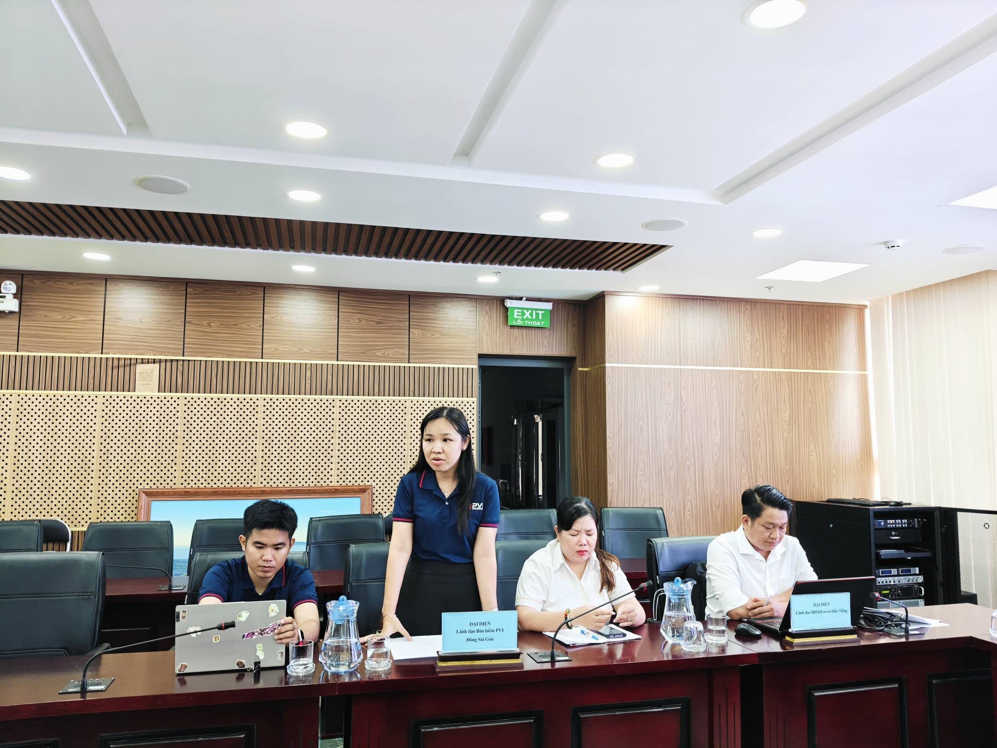 Bảo hiểm PVI Đông Sài Gòn đồng hành cùng địa phương thúc đẩy bao phủ BHXH, BHYT